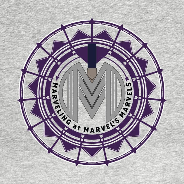Marveling Logo: Arrows by Marveling At Marvel's Marvels